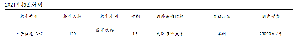 湖北師范大學·美國菲迪大學合作辦學項目 電子信息工程專業(yè)-2021年招生簡章